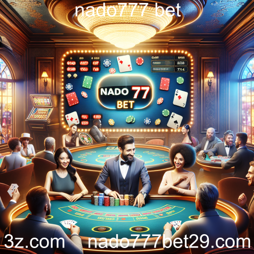 A Experiência Imersiva do Cassino Ao Vivo no nado777 bet